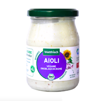Aioli vegan (250 ml, Pfandglas)