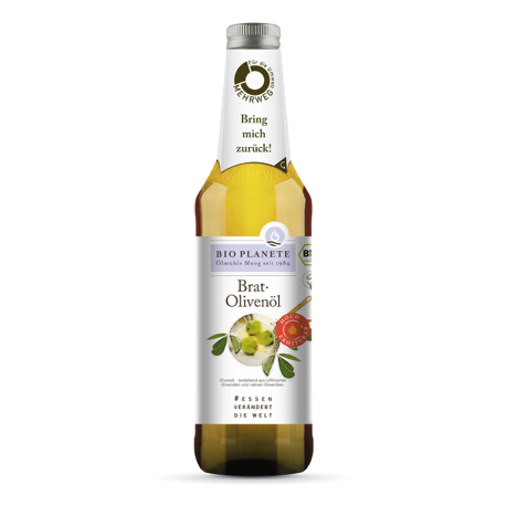 Brat-Olivenöl nativ (500 ml, Pfandflasche)