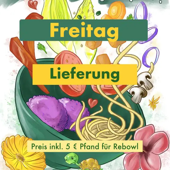 Freitag (19.06.26) LIEFERUNG BEUTENBERG/INNENSTADT - Focacchia-Burger mit Sojapatty, Grillgemüse, Tzatziki & Beilagensalat