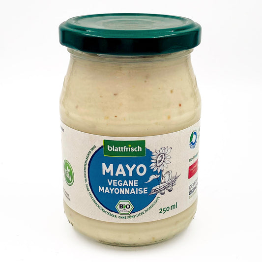 Vegane Mayonnaise (250 ml im Pfandglas)