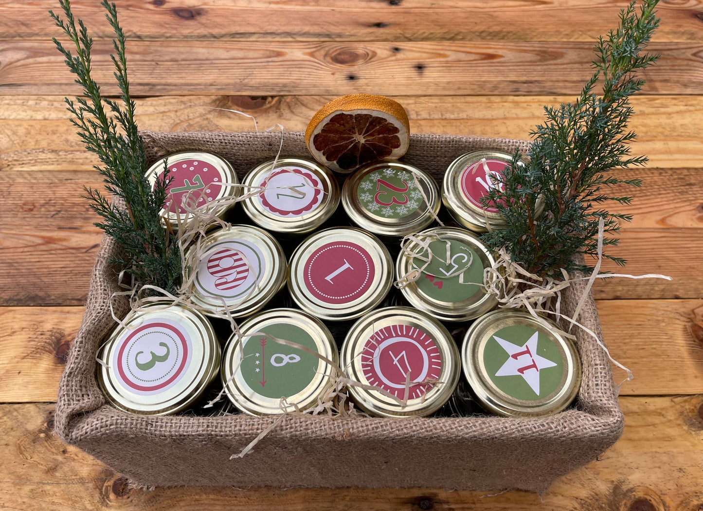 Jeninchen-Adventskalender - Variante 1