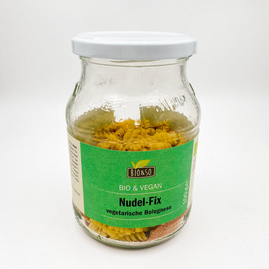 Nudel-Fix, Veggie-Bolognese (Pfandglas)